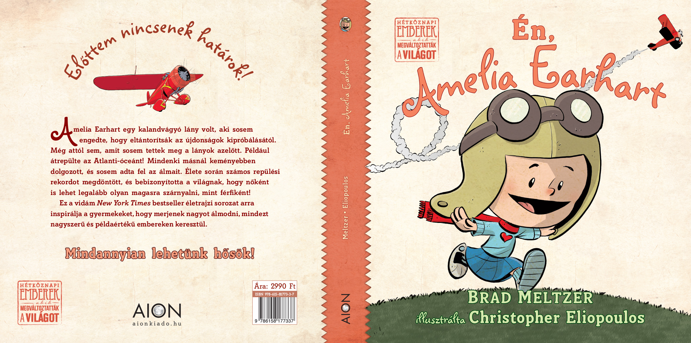 Én, Amelia Earhart könyv