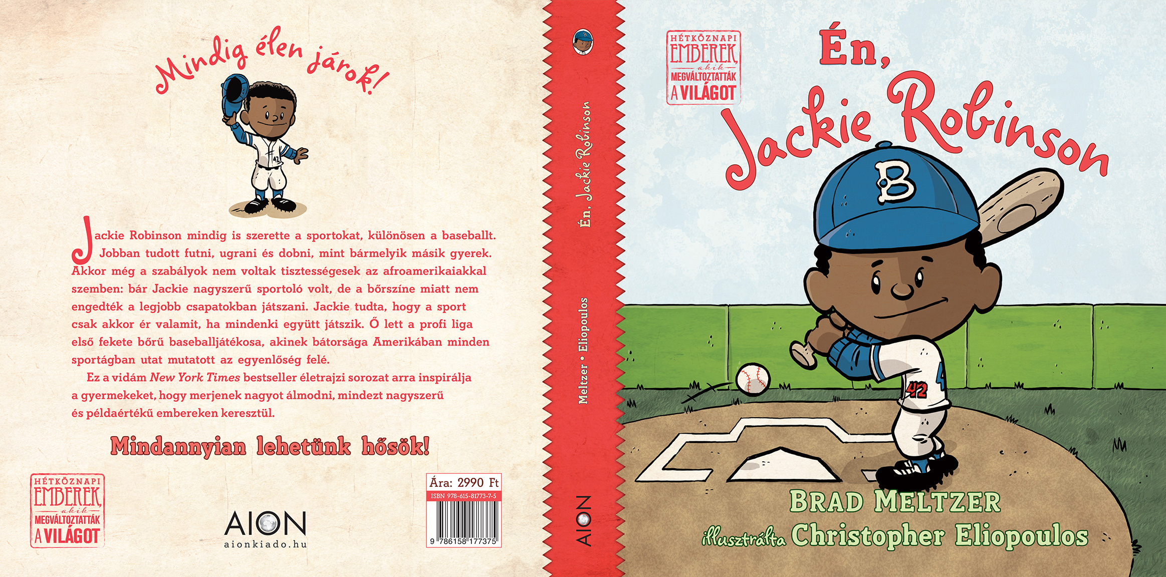 Én, Jackie Robinson könyv